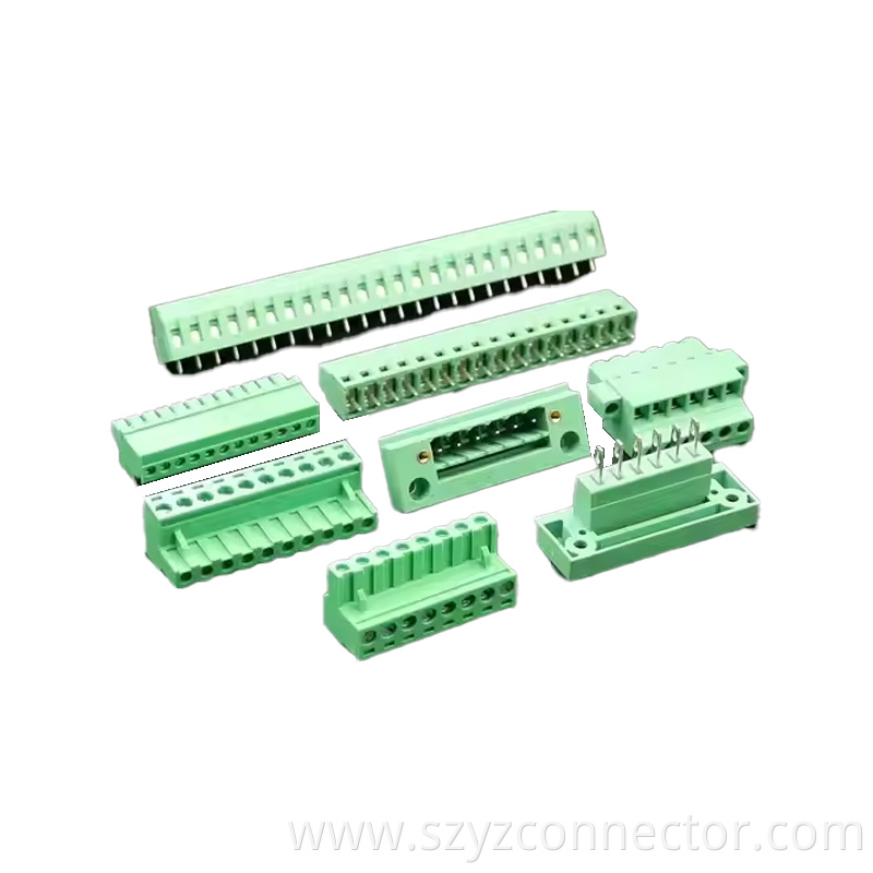 Terminal Block 5.08MM Female Header Male Header Wire to Board Connector (2)